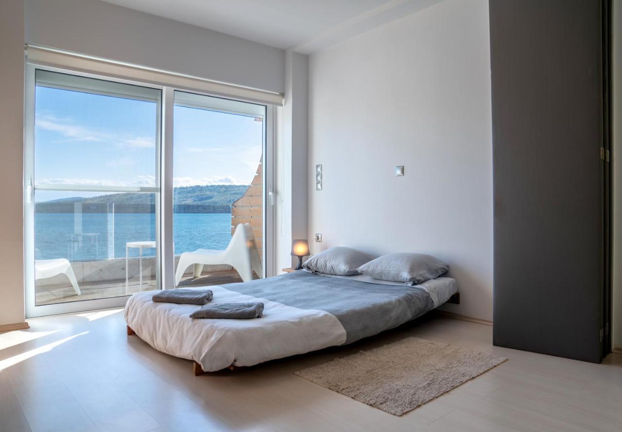 Seaside Maisonette In Итеа Экстерьер фото