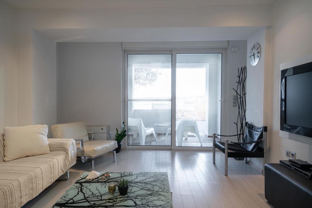 Seaside Maisonette In Итеа Экстерьер фото